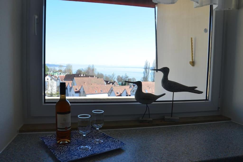 Ferien Appartment Panoramica Mit Seeblick اوبرلنغن المظهر الخارجي الصورة